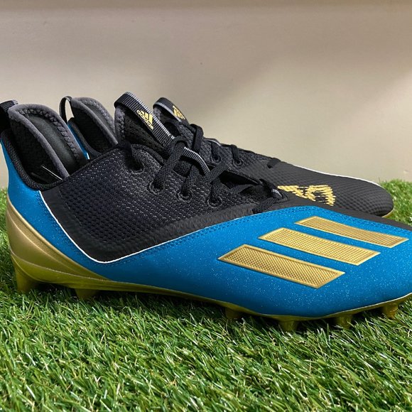 Adidas Adizero Scorch 2 Jacksonville Jaguars Football Cleats GZ0401 Mens 11.5